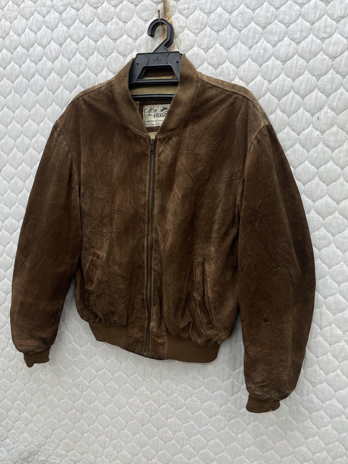 Vintage 🔥🔥🔥STEALS VINTAGE LES GAULOIS POUR ERIKSONS LEATHER JACKET Size US M / EU 48-50 / 2 - 2 Thumbnail