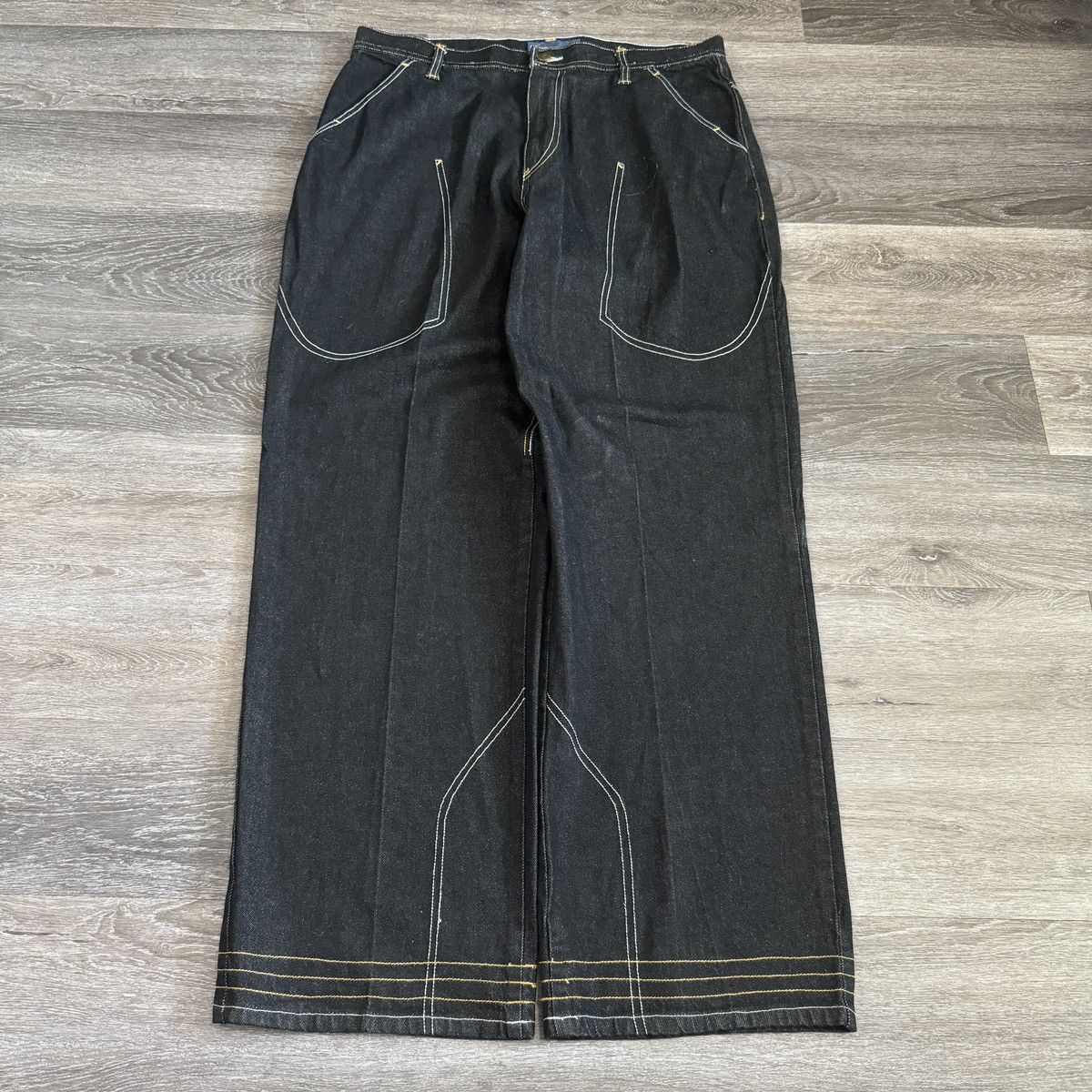 JNCO × Vintage Crazy Vintage y2k Exsta baggy wide leg unique jeans Size US 36 / EU 52 - 1 Thumbnail