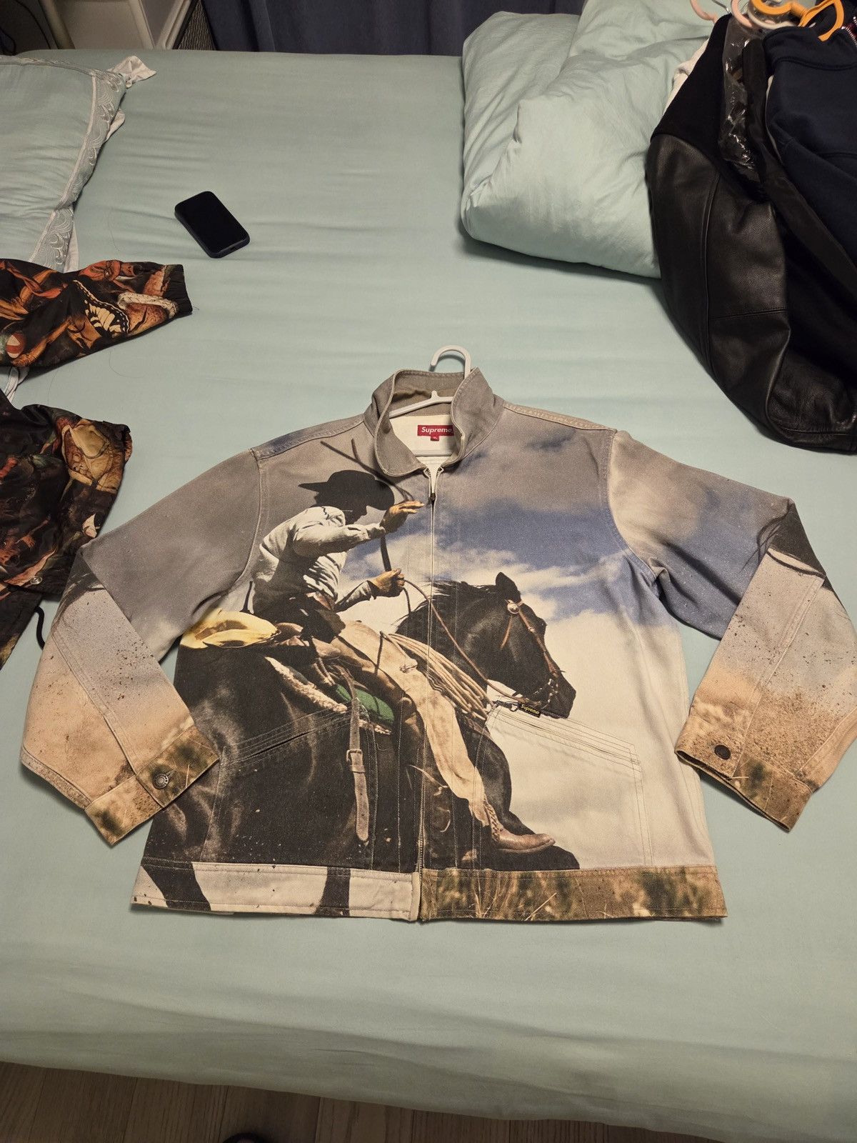 Supreme Supreme mike kelley ahh youth Work denim trucker Jacket