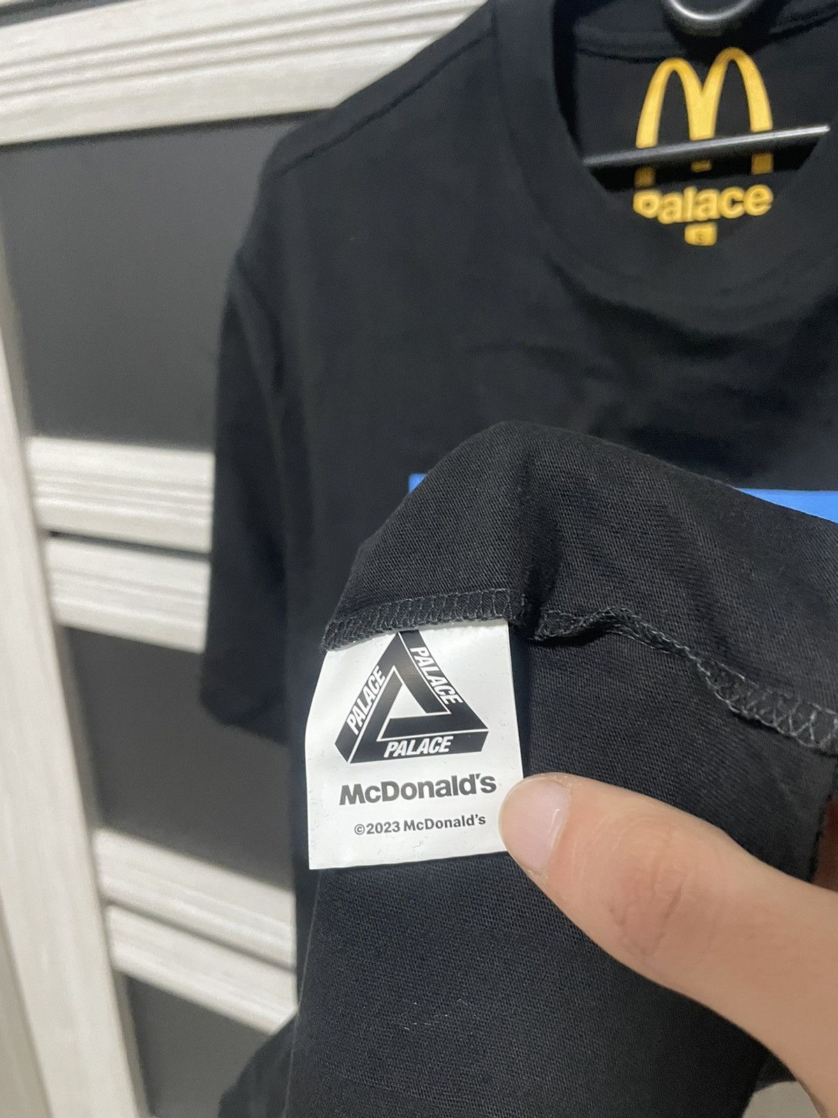 Palace Palace McDonald’s Sign T Shirt Black Tee Size US S / EU 44-46 / 1 - 8 Thumbnail