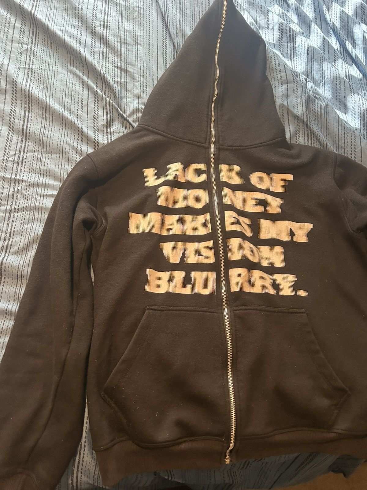 Other Lack Of Money Makes My Vision Blurry Full Zip Size US M / EU 48-50 / 2 - 2 Thumbnail