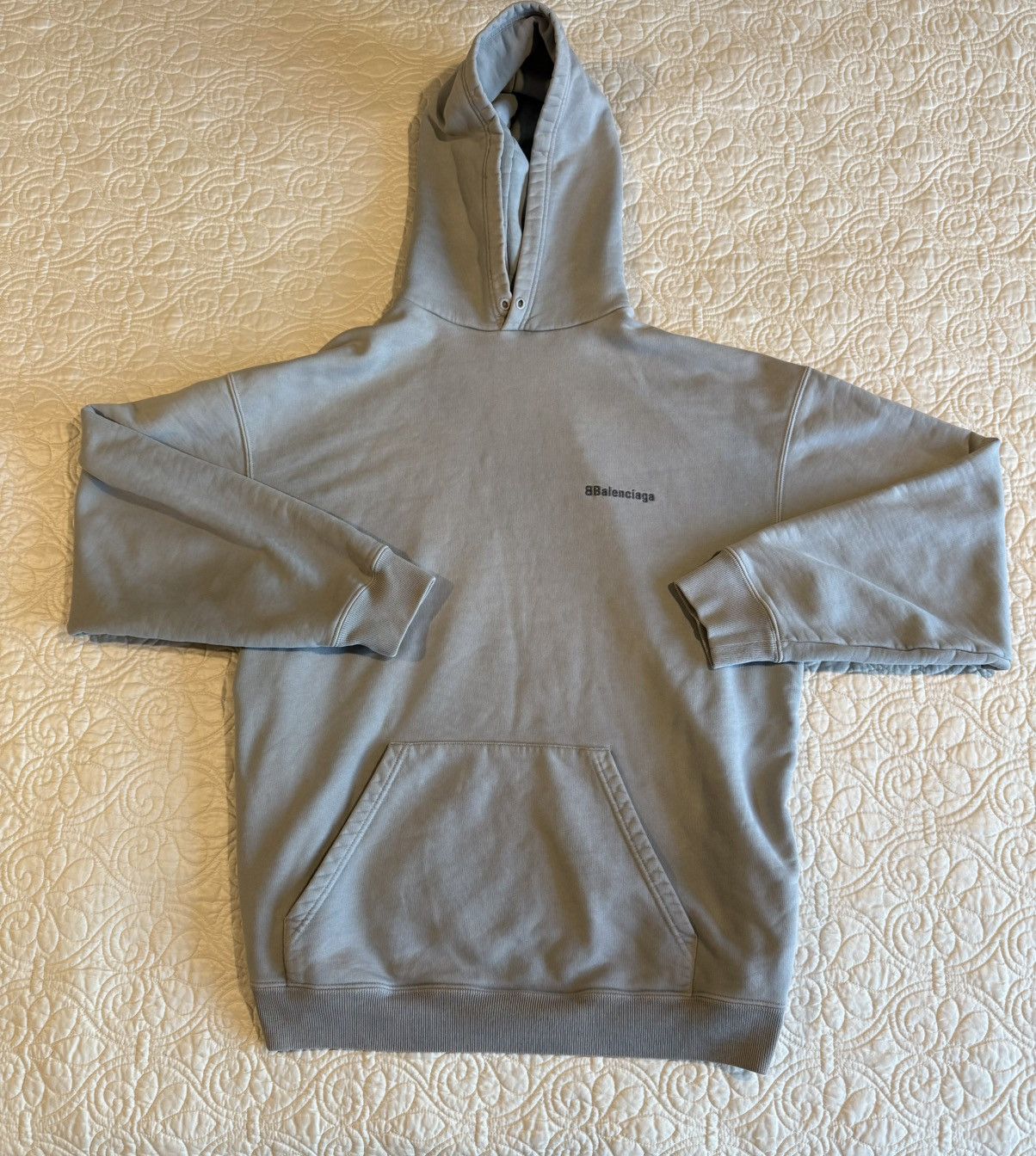 Balenciaga Balenciaga 2022 V-Neck Hoodie Size US S / EU 44-46 / 1 - 3 Thumbnail