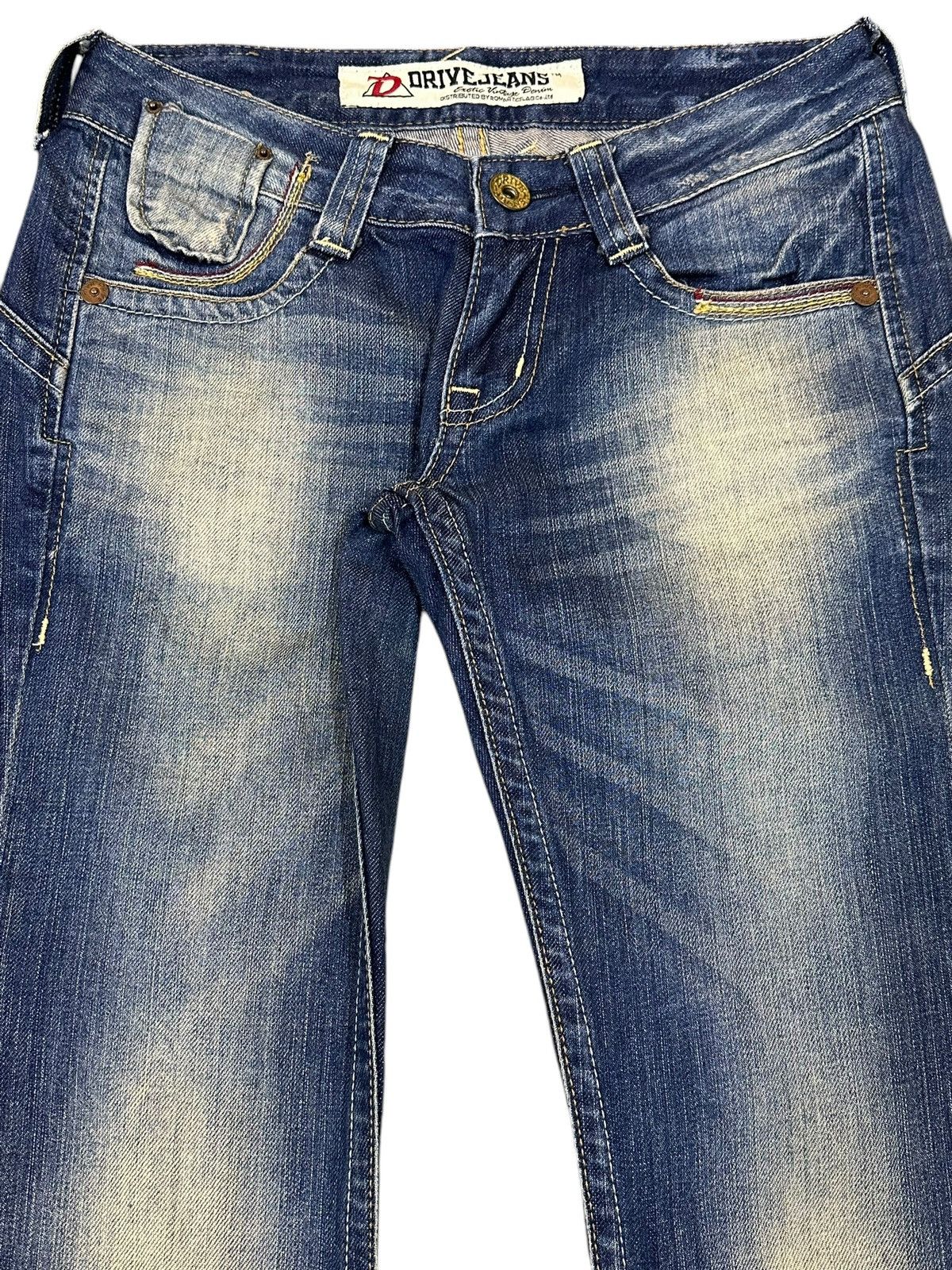 If Six Was Nine Vintage Japanese Brand Faded Wash Bell Bottom Flare Jeans Size US 29 - 4 Thumbnail