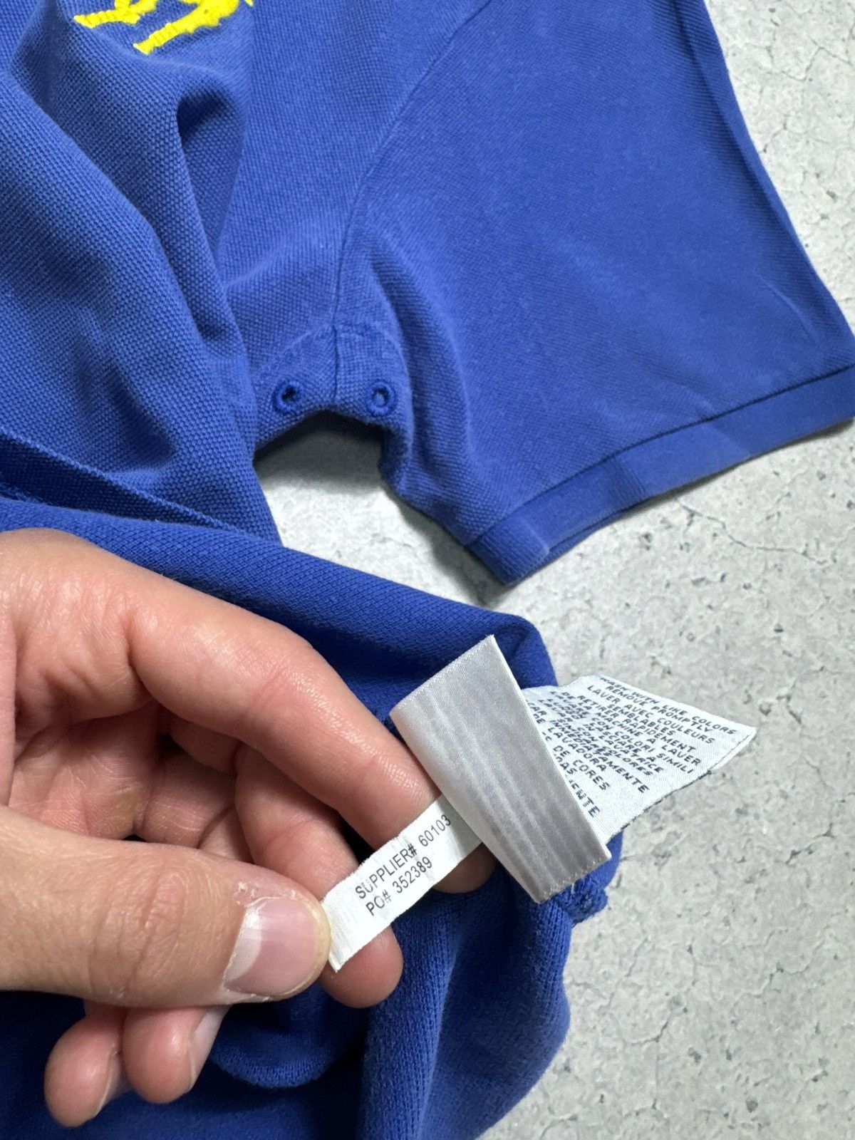 Polo Ralph Lauren Polo Ralph Lauren RLPC Big Pony #3 Polo Shirt Blue Size XL Size US XL / EU 56 / 4 - 8 Thumbnail
