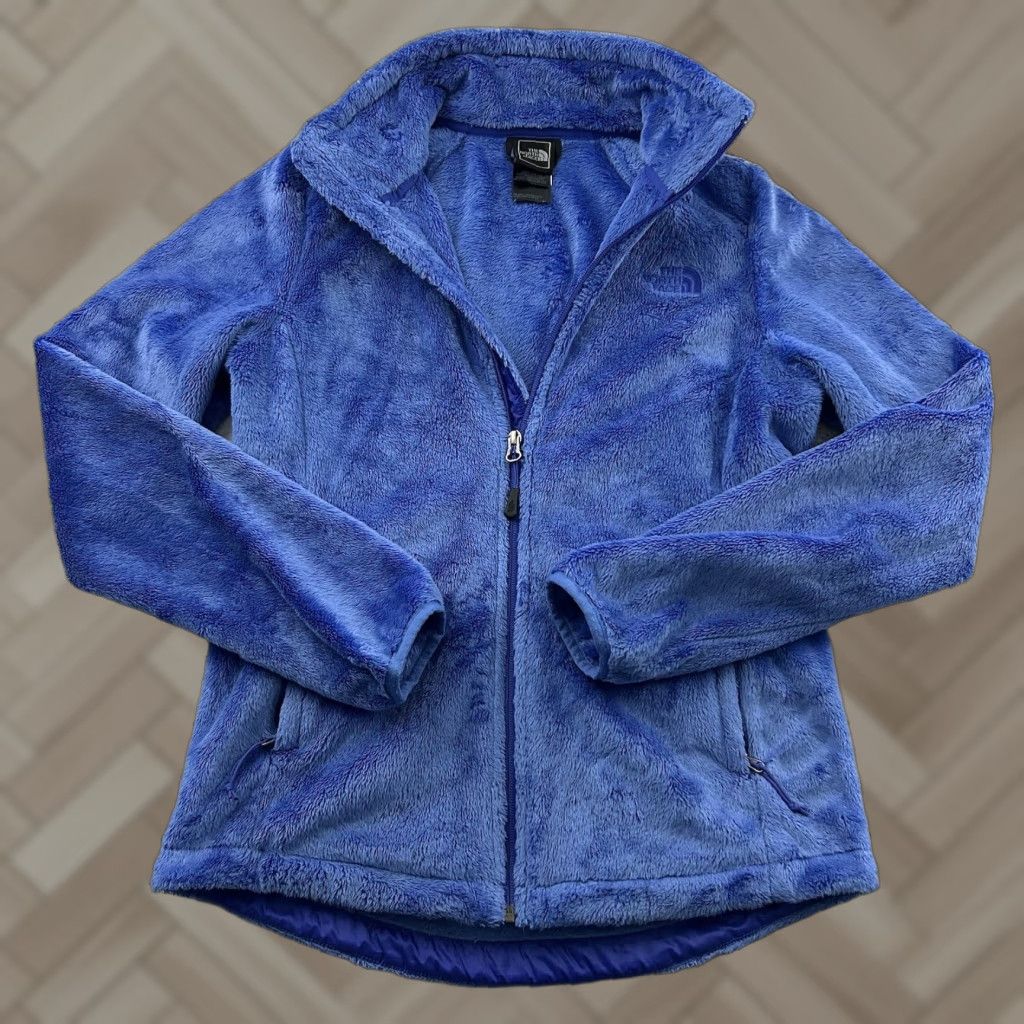 The North Face The North Face Jacket Women's Small Blue Purple Full Zip Fleece Outdoor Shirt Size S / US 4 / IT 40 - 1 Thumbnail