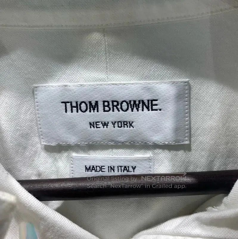 Thom Browne White Long Sleeve Shirt for Men .