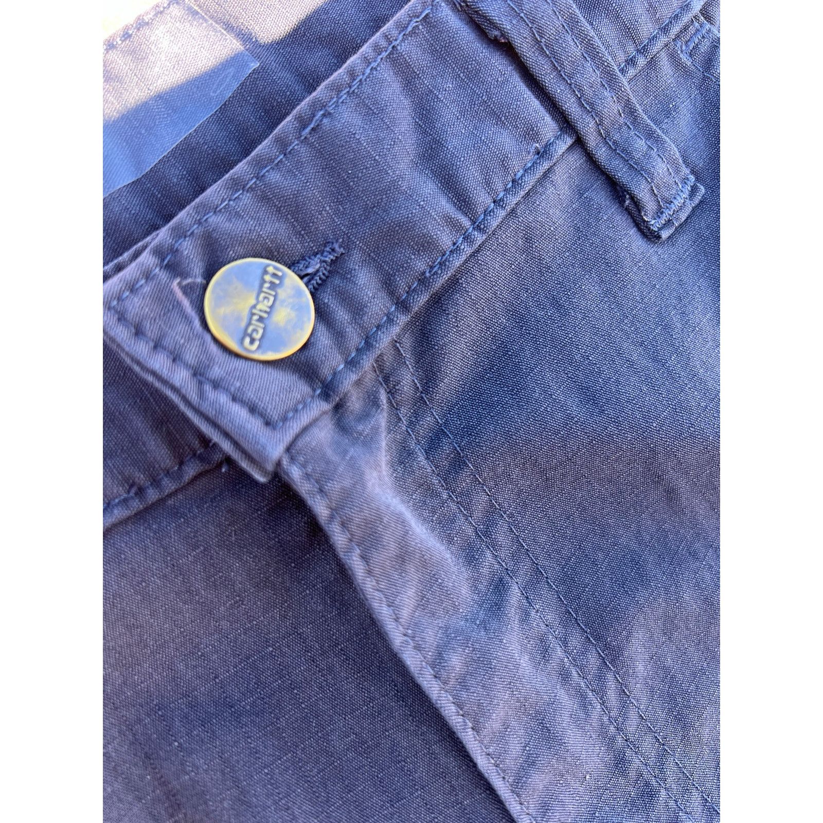 Carhartt Carhartt Relaxed Fit Canvas Gray Men 30x32 Work Pants Y2K Size US 30 / EU 46 - 9 Thumbnail