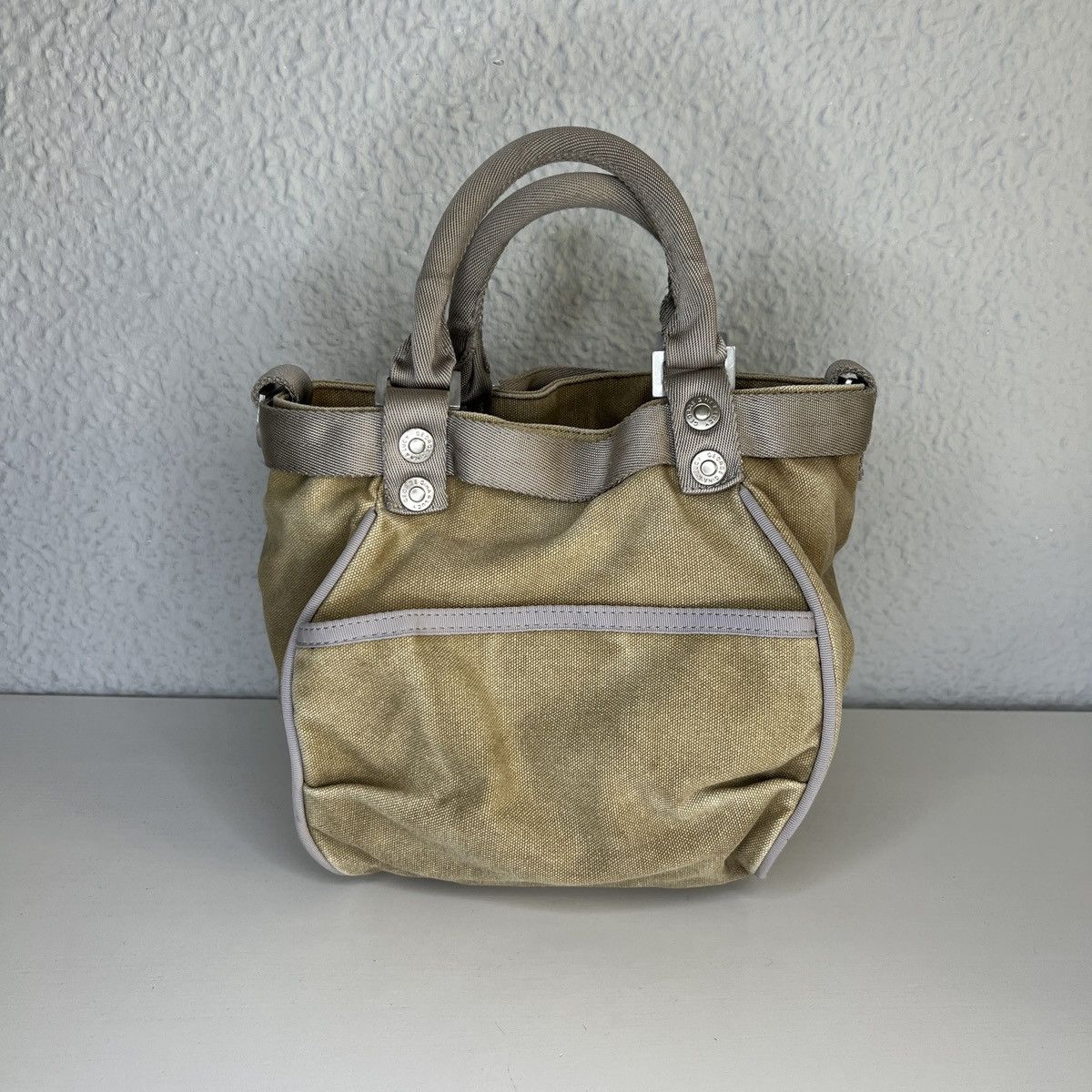George Gina & Lucy George Gina Lucy GGL Shoulder Mini Beige Vintage Handle Bag Size ONE SIZE - 4 Thumbnail