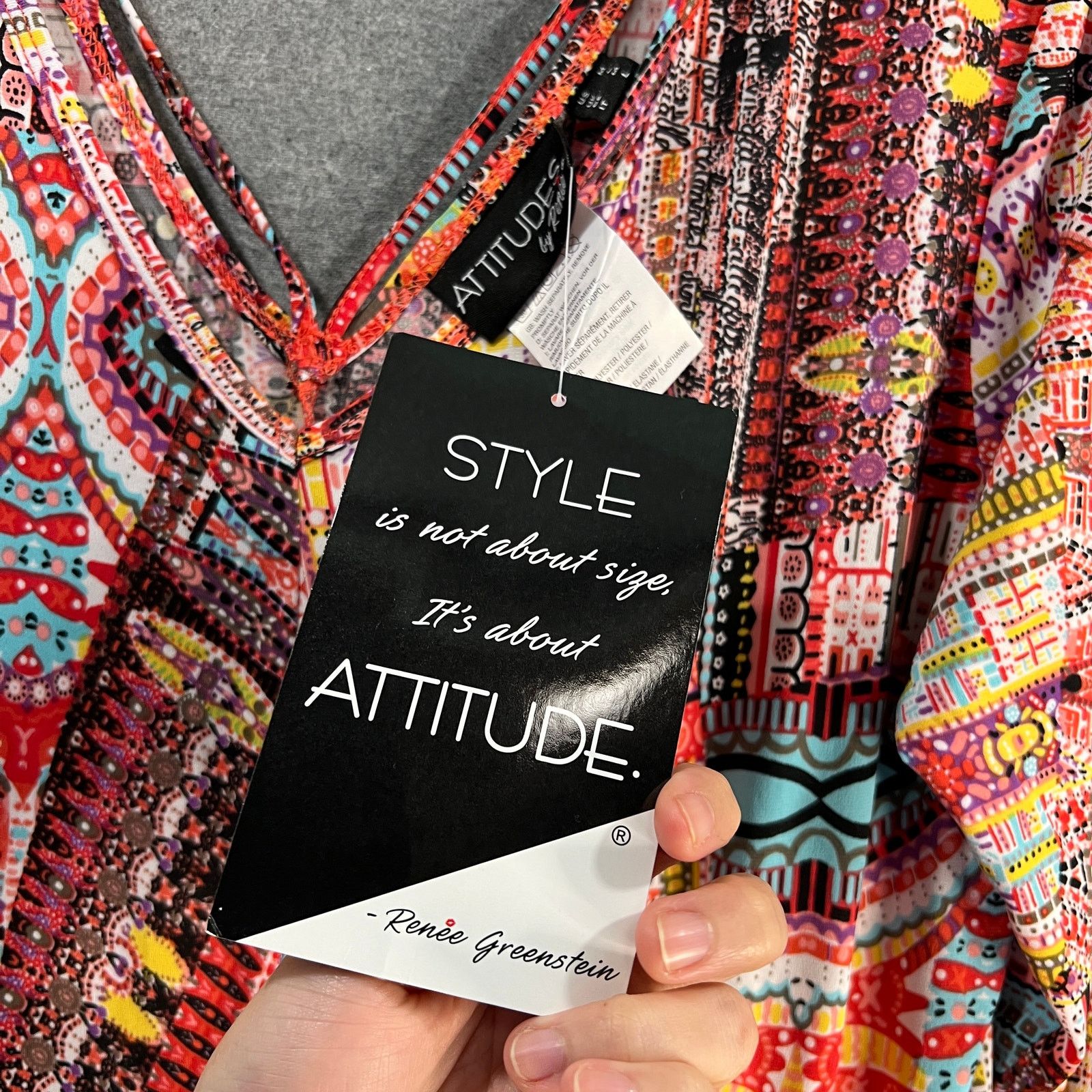 Other Attitudes by Renee Regular Printed Como Jersey Jumpsuit Size M / US 6-8 / IT 42-44 - 5 Thumbnail