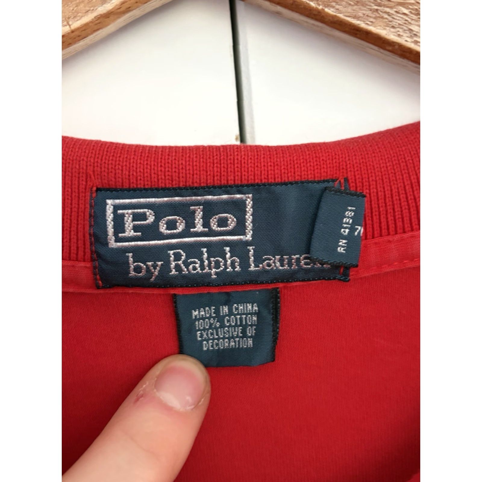 Polo Ralph Lauren Polo Ralph Lauren Mens Classic Fit Polo Shirt Red XL Shirt) Size US XL / EU 56 / 4 - 5 Thumbnail
