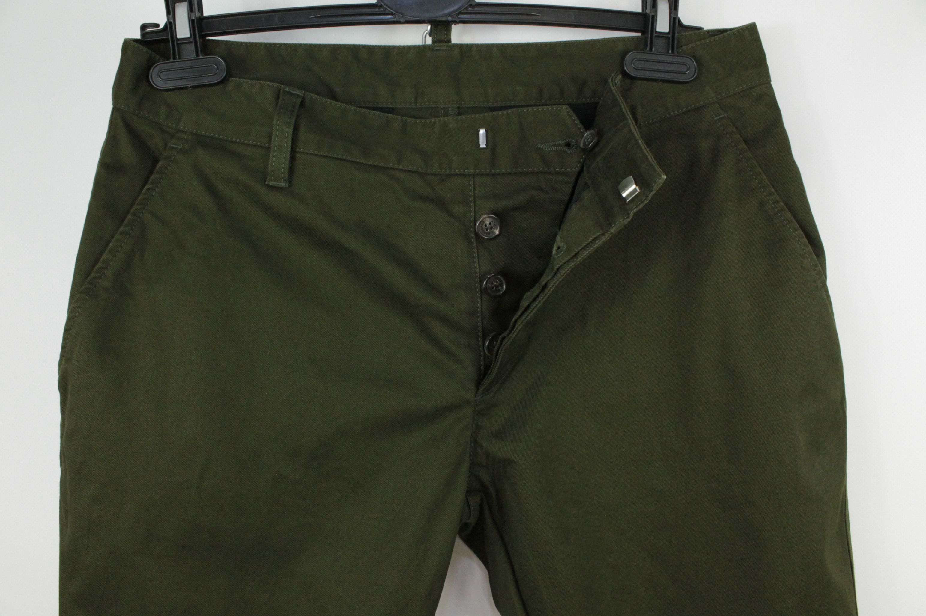 Dsquared2 Dsquared2 Twill Stretch Cotton Cropped Chino Pants Women's Size 27" / US 4 / IT 40 - 2 Thumbnail