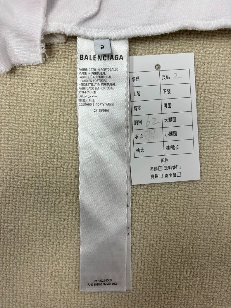 Balenciaga Balenciaga size 2 FW22 reverse monogram pullover hoodie Size US M / EU 48-50 / 2 - 6 Thumbnail