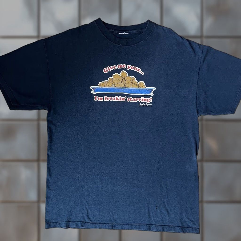 Vintage VINTAGE Napoleon Dynamite Shirt XL Navy Y2K Comedy Movie Logo Graphic Short Sleeve Mens US 90s Size US XL / EU 56 / 4 - 1 Thumbnail