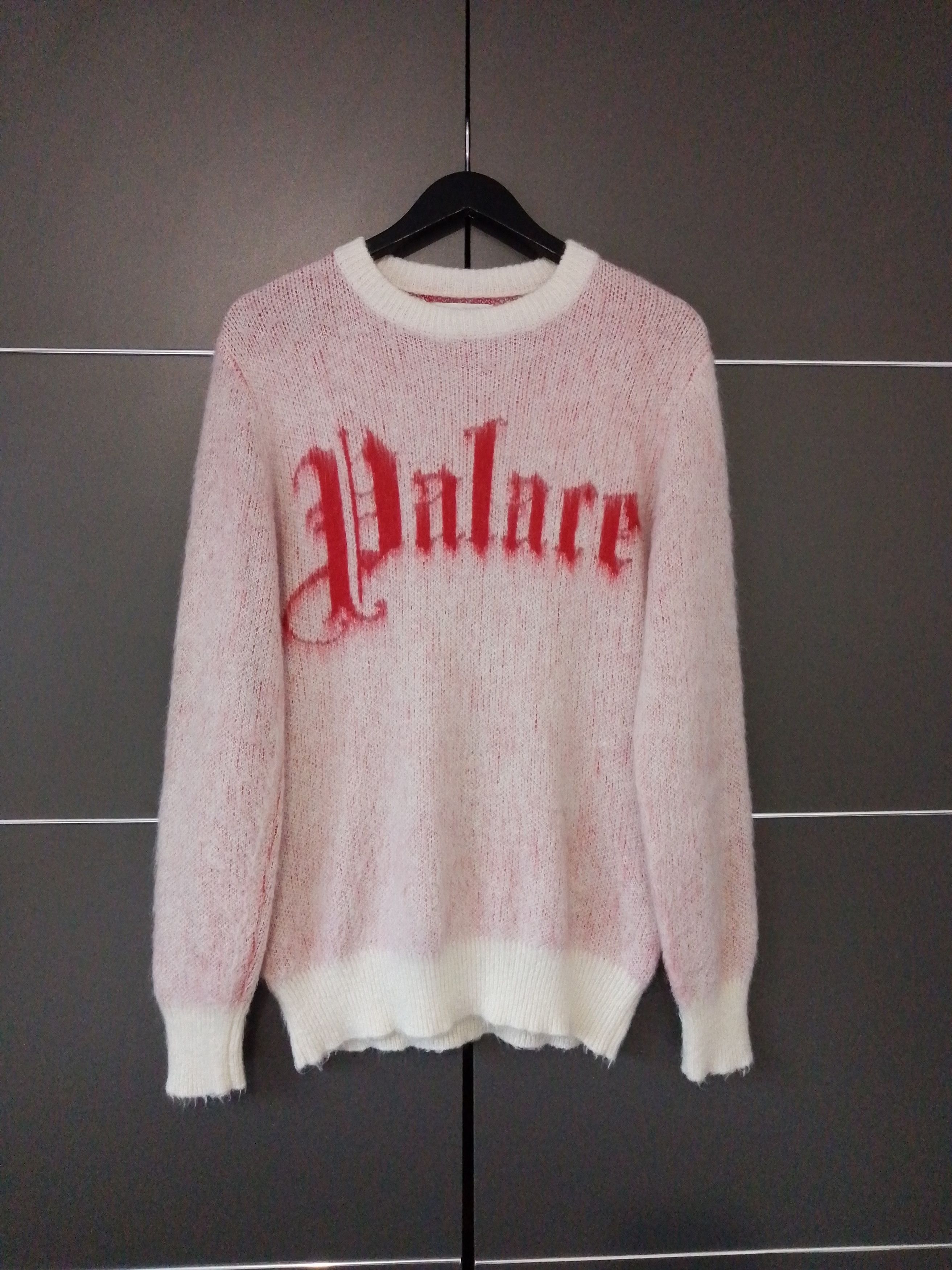 Palace Hairy Flag knit UK | Grailed