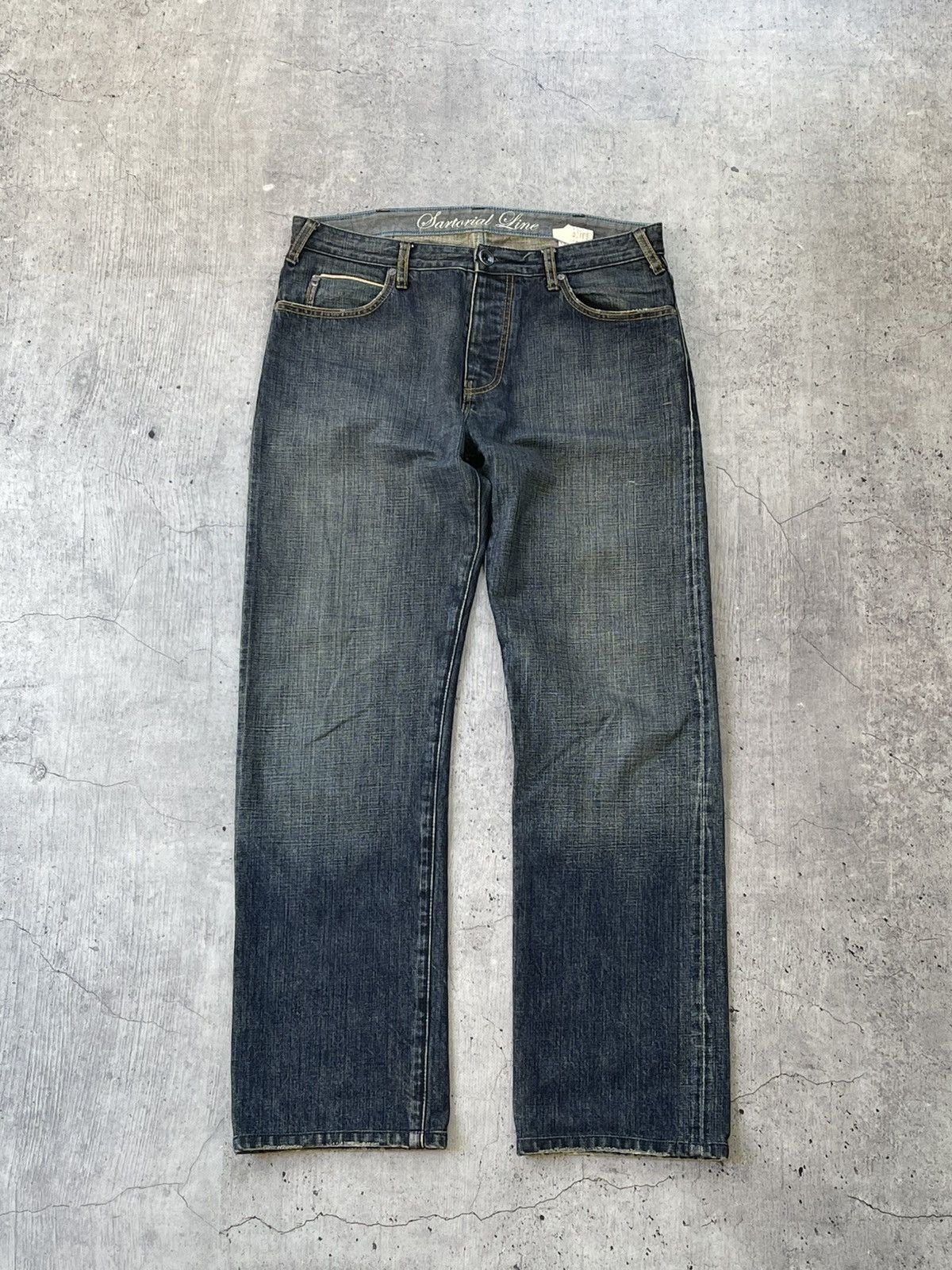 Other Armani Jeans Big Logo Denim Jeans Size US 34 / EU 50 - 9 Thumbnail
