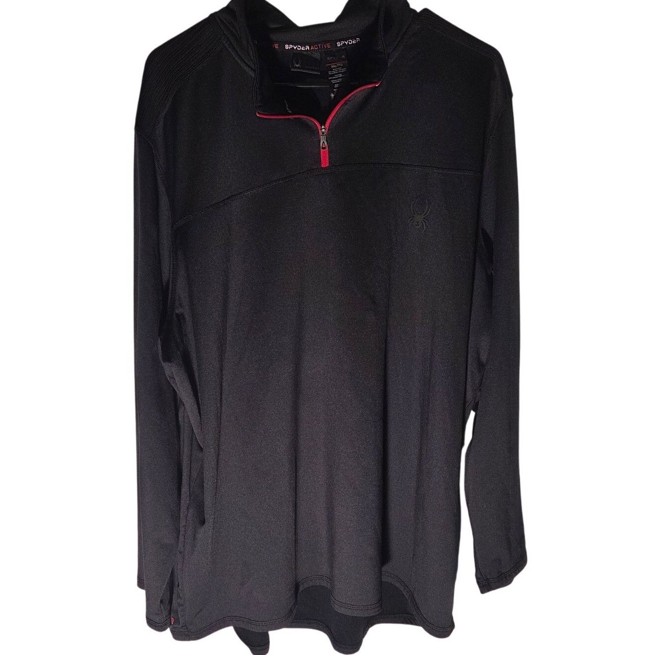 Spyder Spyder Men's Active Sweatshirt XXL Dark Grey Size US XXL / EU 58 / 5 - 2 Thumbnail