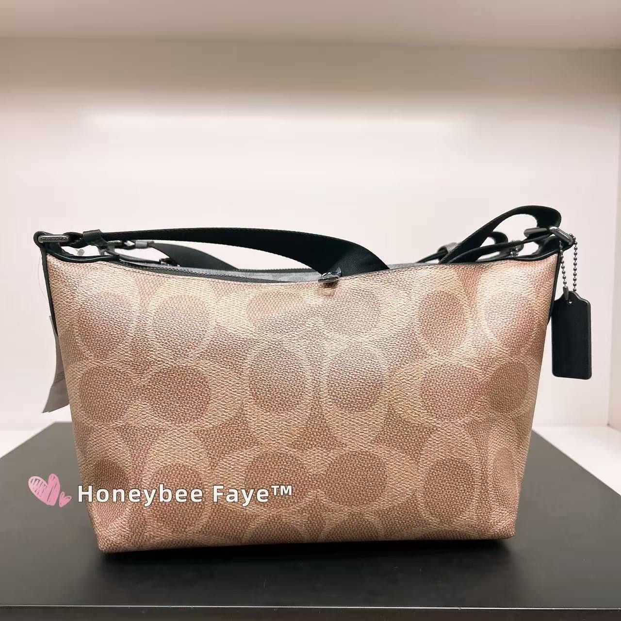 Coach Small Finn Crossbody Bag With Pouch In Maxi Signature Canvas Size ONE SIZE - 1 Thumbnail