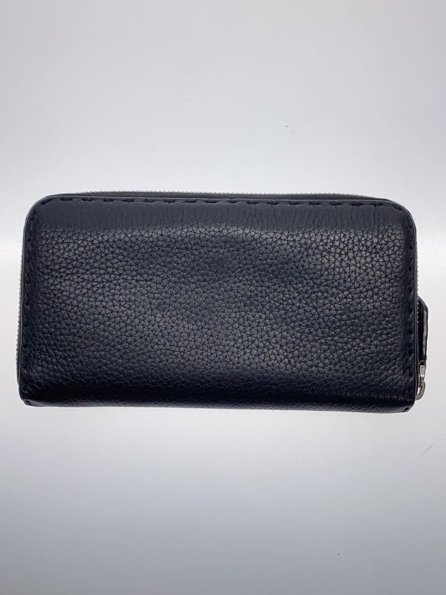 Fendi Fendi Leather Long Wallet Black Size ONE SIZE - 2 Thumbnail