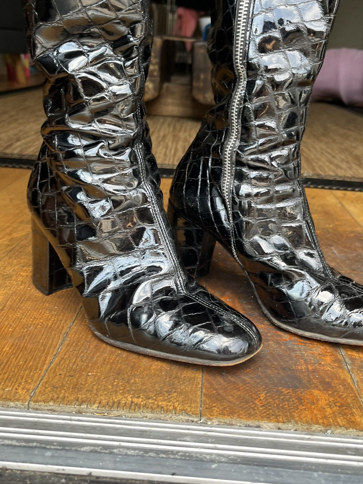 Dolce & Gabbana Dolce & Cabana vintage boots Size US 5.5 / IT 35.5 - 5 Thumbnail