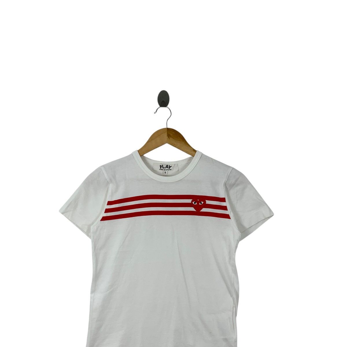 Comme des Garcons Vintage COMME DES GARCONS Play 2005 Collection S/S Tee Shirt Size S / US 4 / IT 40 - 2 Thumbnail