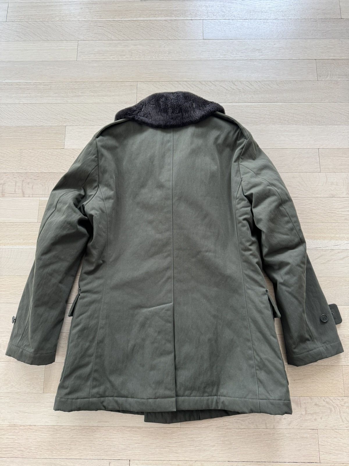 Aspesi Military inspired peacoat with fur Size US M / EU 48-50 / 2 - 6 Thumbnail