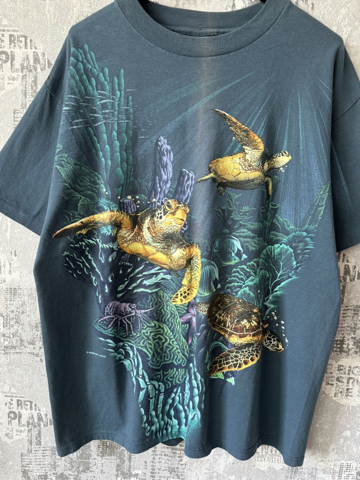 Habitat Vintage Habitat T-Shirt Size US L / EU 52-54 / 3 - 3 Thumbnail
