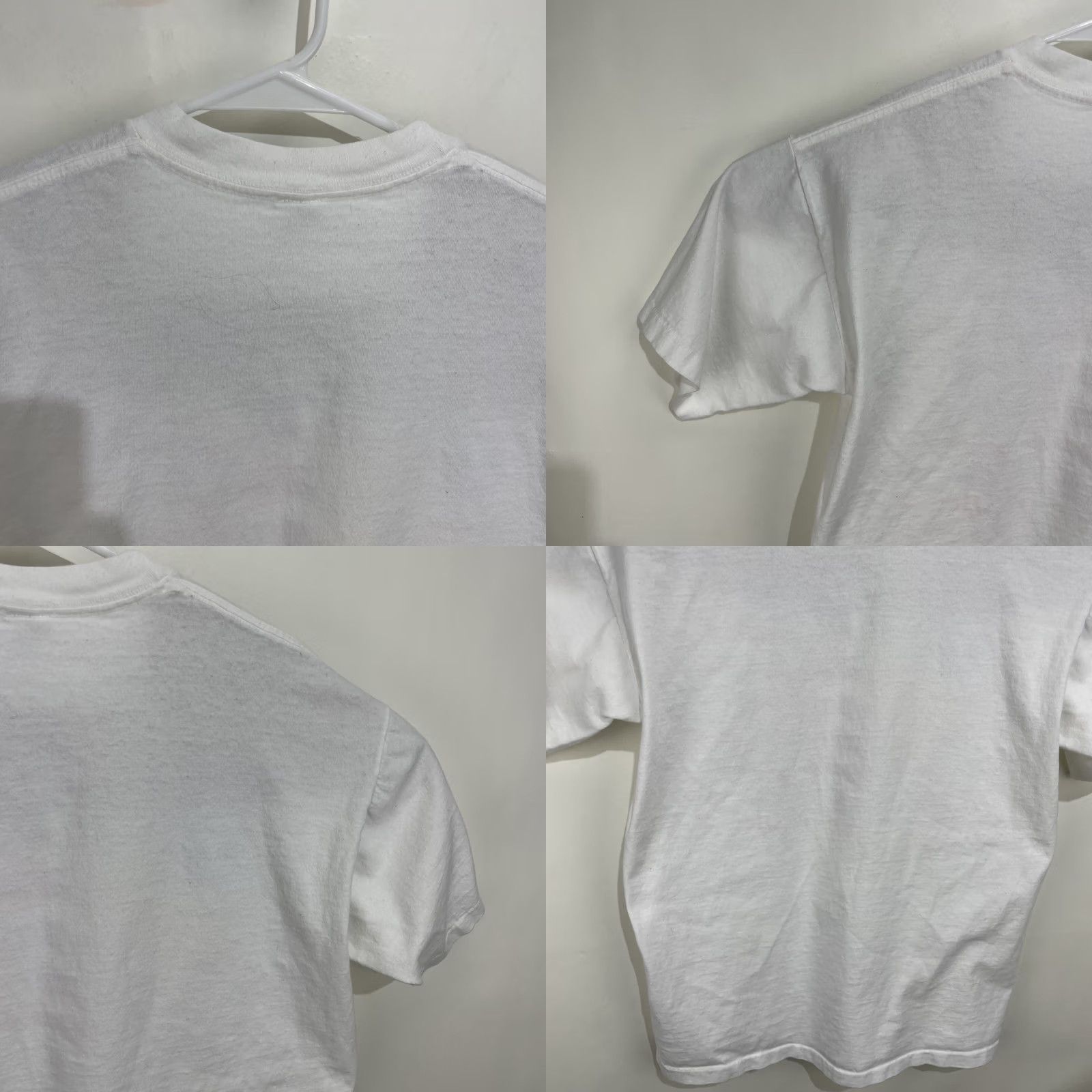 Vintage VINTAGE Desert Storm T Shirt 90s Center Cut White Cotton XL USA Military Logo 1990s Mens Short Sleeve Crew Neck Graphic Print Storm Size US XL / EU 56 / 4 - 10 Thumbnail