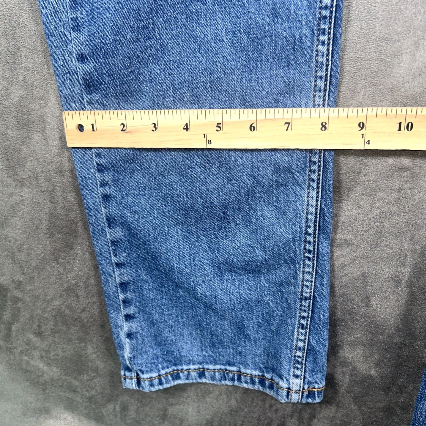 Levi's Levi's Jeans 505 Blue Mens 32x32 Straight 5-Pocket Denim Size US 32 / EU 48 - 6 Thumbnail