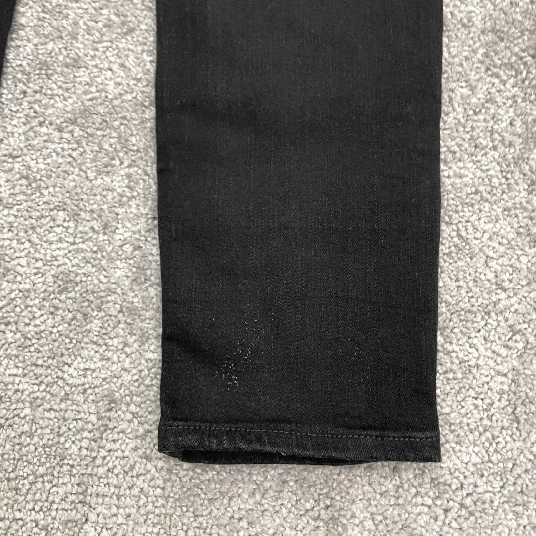 Madewell Madewell Roadtripper Jeans 26 Black Dark Wash 26x28 Straight Womens Size 26" / US 2 / IT 38 - 6 Thumbnail