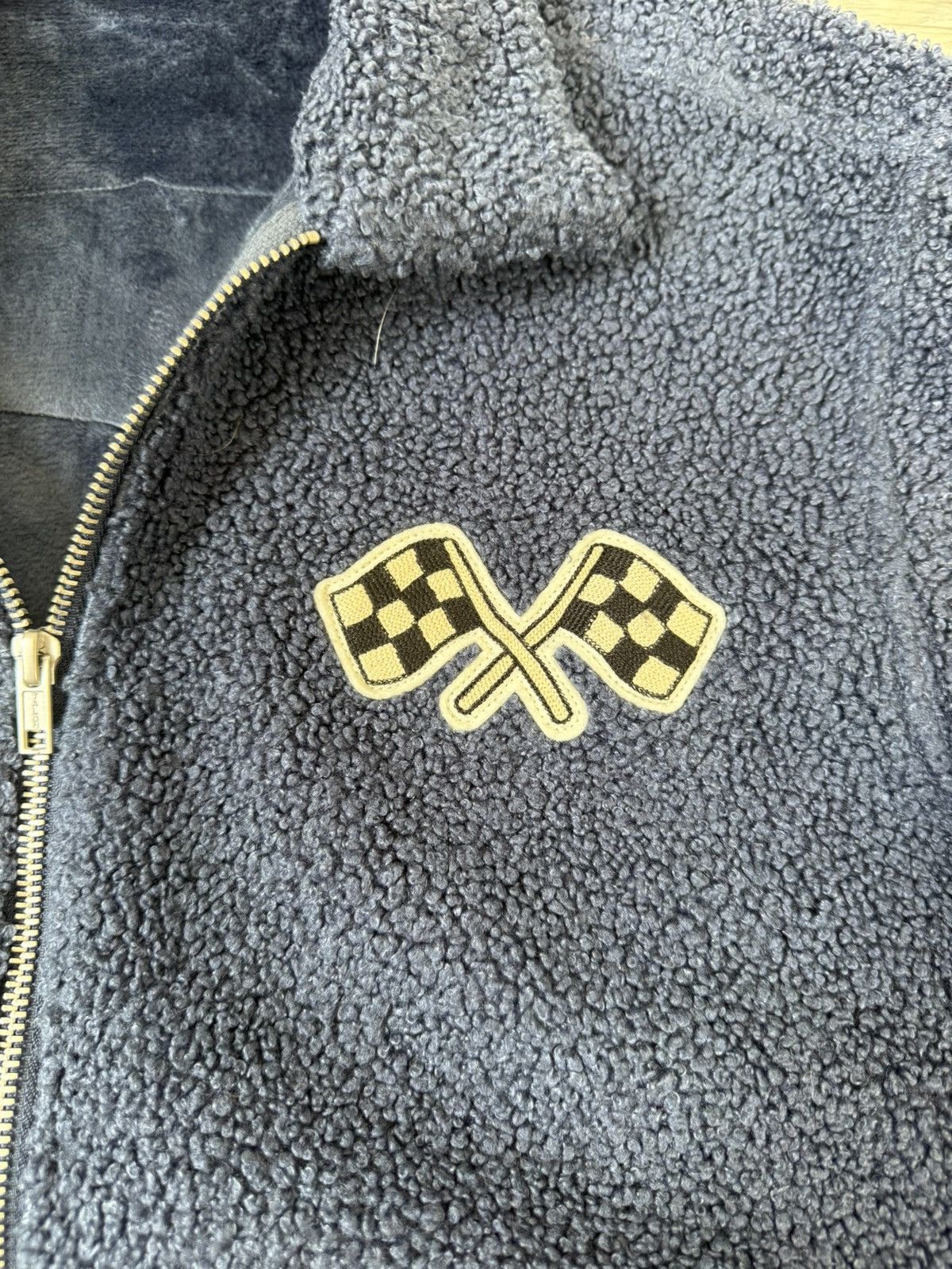Ralph Lauren RRL Ralph Lauren Fleece Racing Bomber Jacket Size US M / EU 48-50 / 2 - 5 Thumbnail
