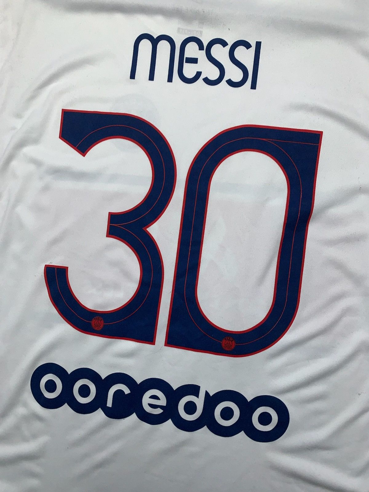 Nike × Vintage Vintage Nike PSG 30 Messi soccer tee logo size XL Size US XL / EU 56 / 4 - 8 Thumbnail