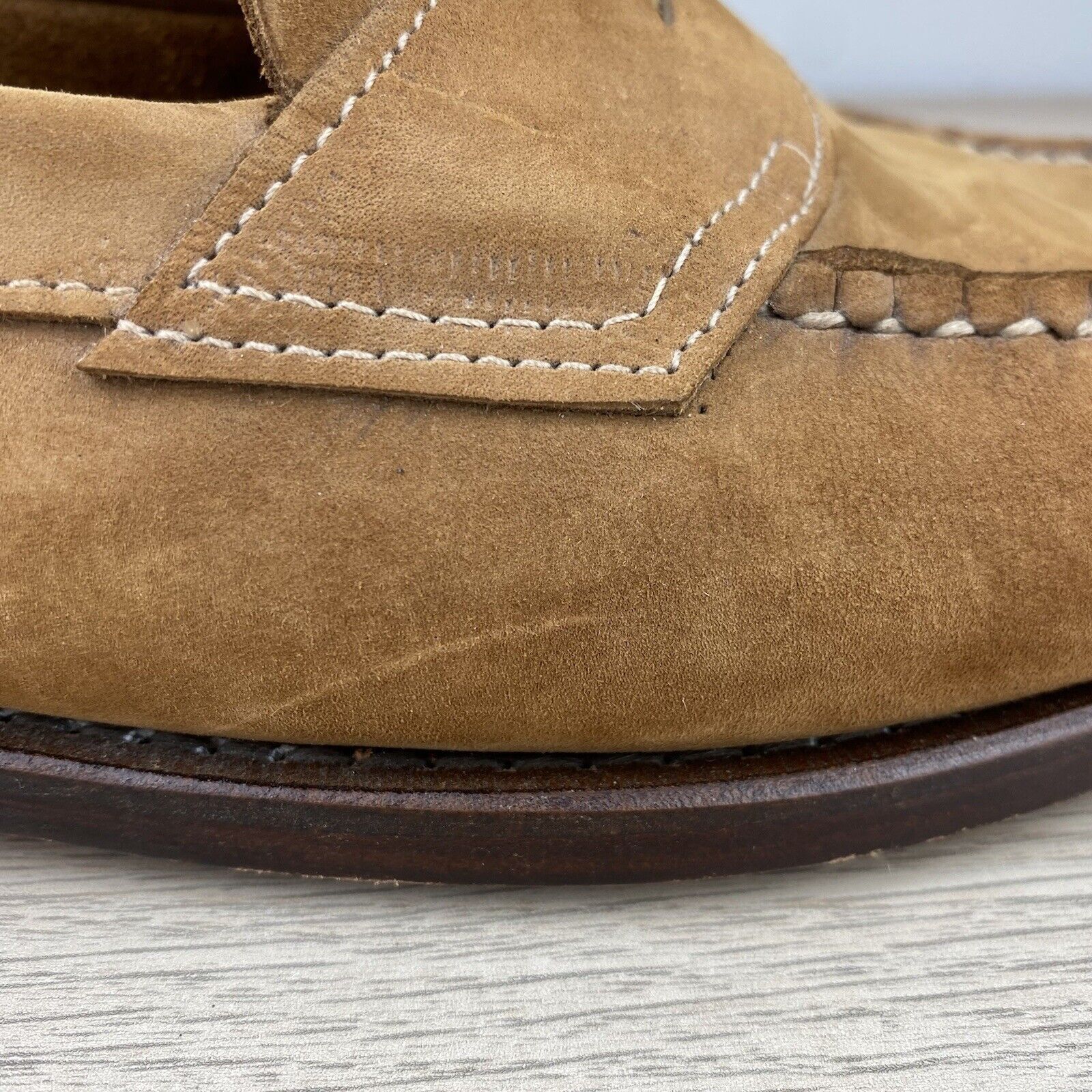 G.H. Bass & Co. GH Bass Mens 11.5D Weejuns Soft Suede Penny Loafers Heritage Size US 11.5 / EU 44-45 - 19 Thumbnail