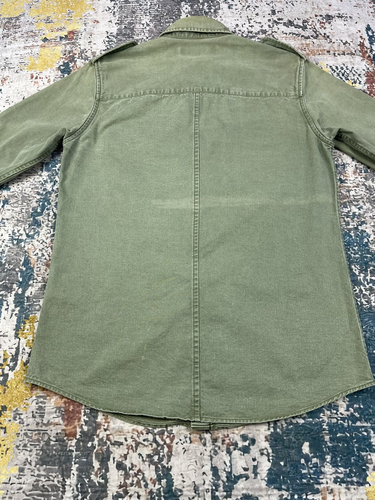 Vintage Magine Japan U.S Army Quarter Sleeve Workshirt Size US XS / EU 42 / 0 - 8 Thumbnail