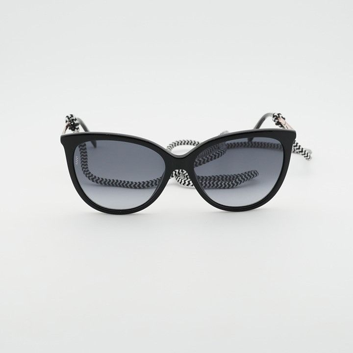 Missoni M Missoni MMI 0119/S 0807 9O Sunglasses Black/Gold Cat Eye Size ONE SIZE - 4 Thumbnail