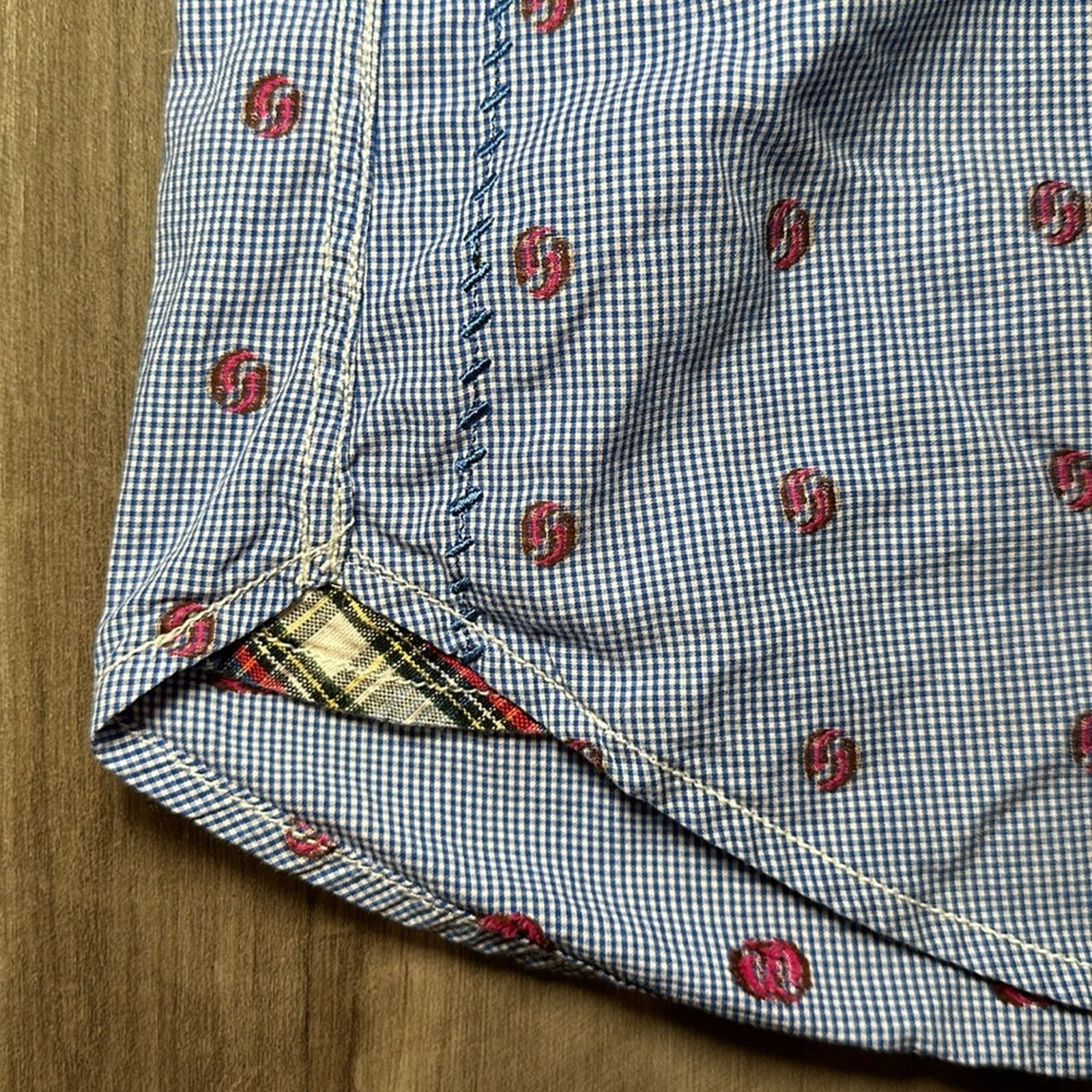 Robert Graham Robert Graham Jeans Tailored Fit Long Sleeve - Large Size US L / EU 52-54 / 3 - 6 Thumbnail