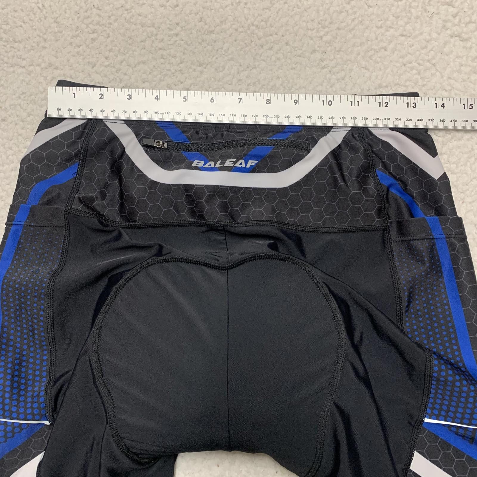 Other BALEAF Men's Size Large Blue Black Padded Cycling Shorts Size US 34 / EU 50 - 8 Thumbnail