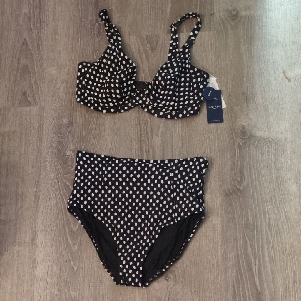 Other Fantasie Santa Monica Polka Dot Bikini Set Size ONE SIZE - 2 Thumbnail