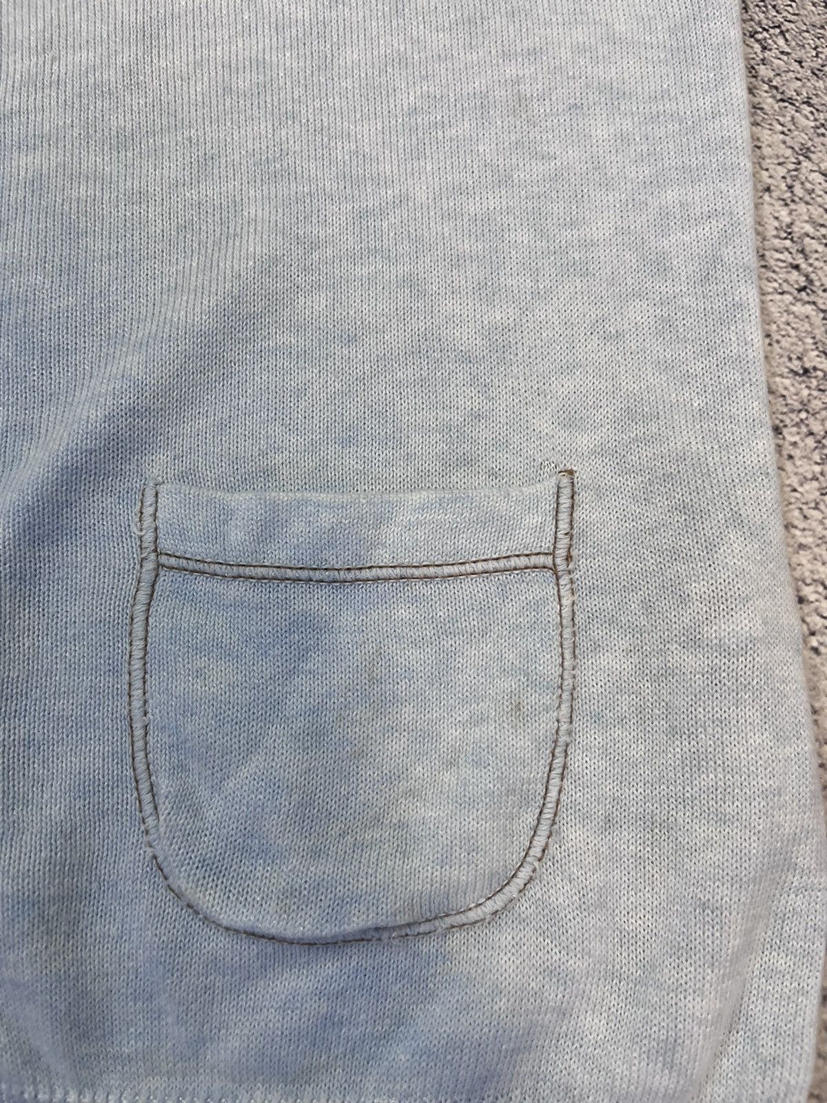 Brunello Cucinelli Brunello Cucinelli Light Blue Knit Top Button Up Italy M/S Size M / US 6-8 / IT 42-44 - 18 Thumbnail
