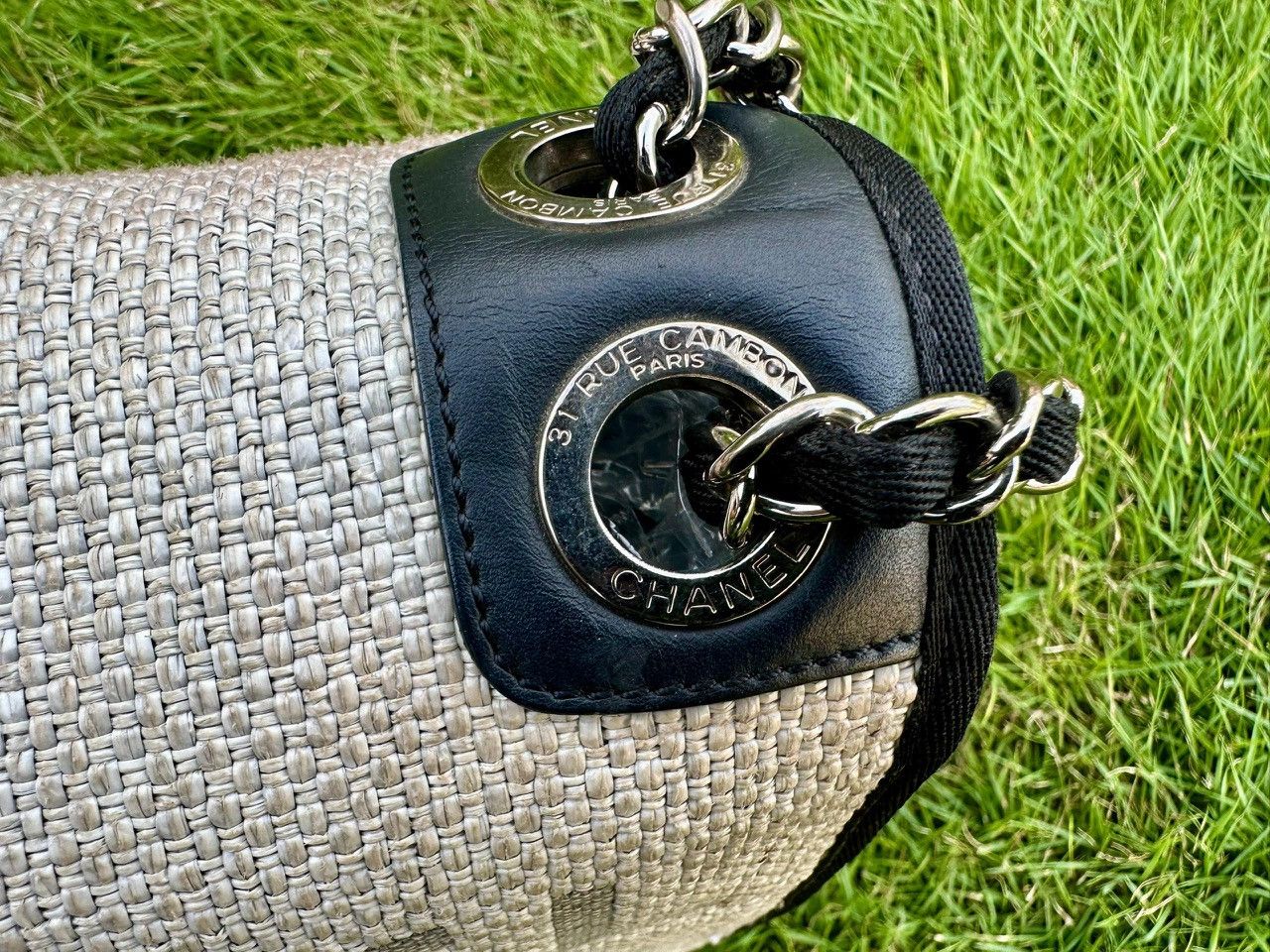 Chanel Authentic Chanel Deauville PM Shoulder Bag Size ONE SIZE - 7 Thumbnail