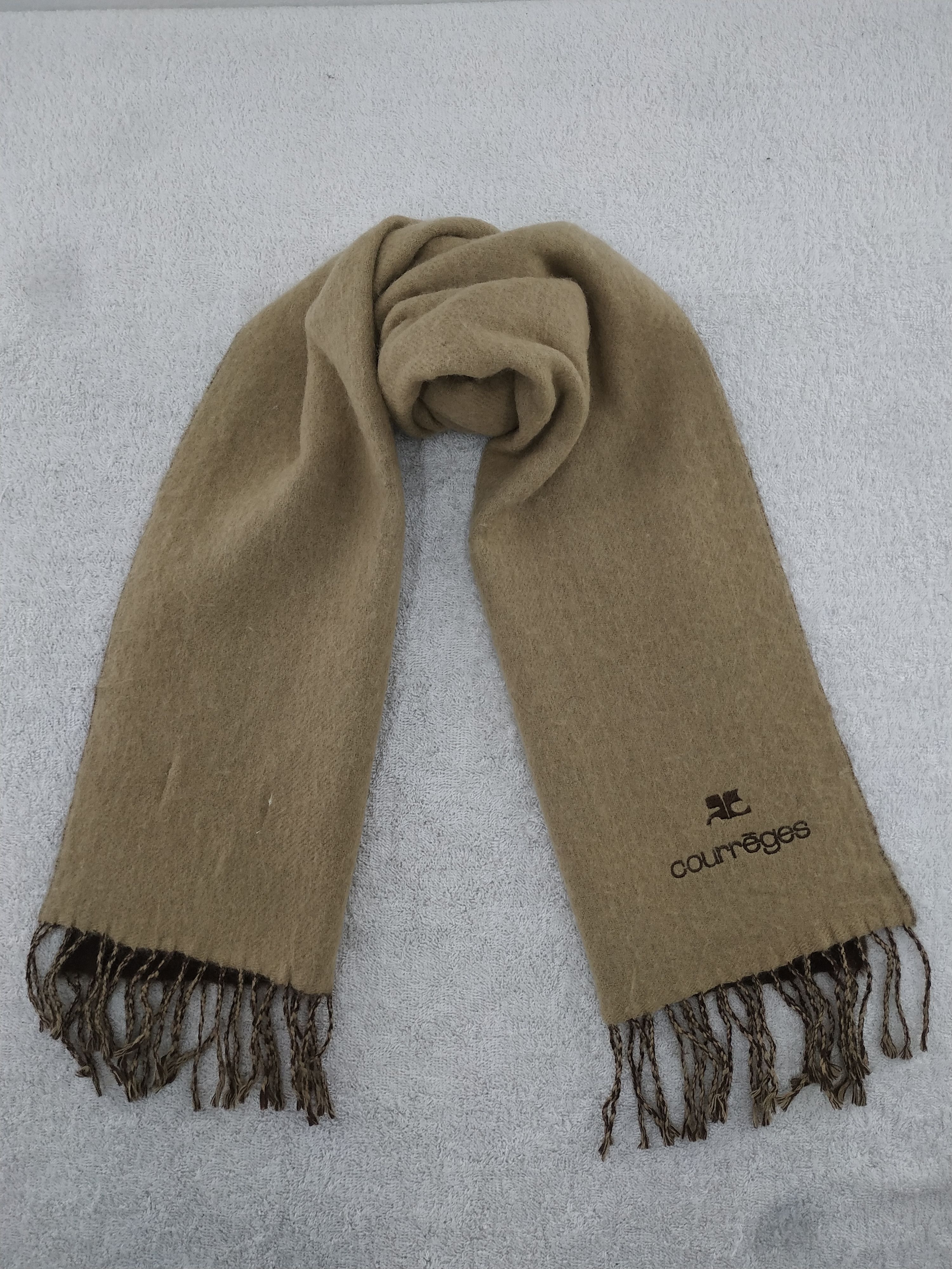 Courreges Vintage Courreges Scarf/Muffler/Neckwear MF573 Size ONE SIZE - 1 Thumbnail