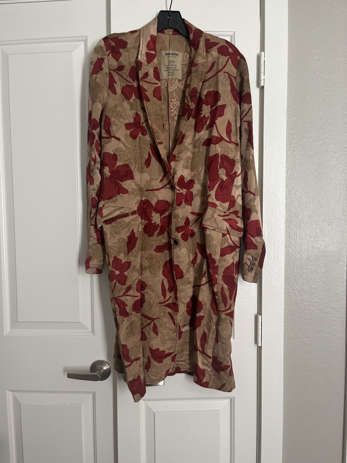 NWOT Uma Wang Floral Jacket