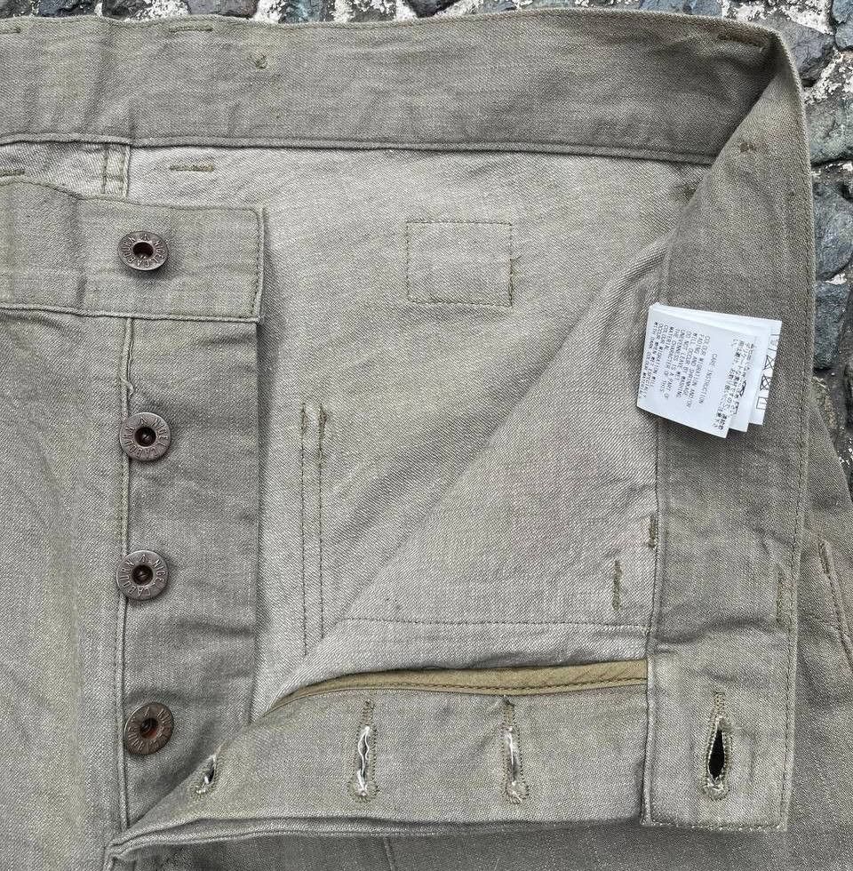 Nigel Cabourn Nigel Cabourn - Military Olive Drab Pants Size US 36 / EU 52 - 8 Thumbnail