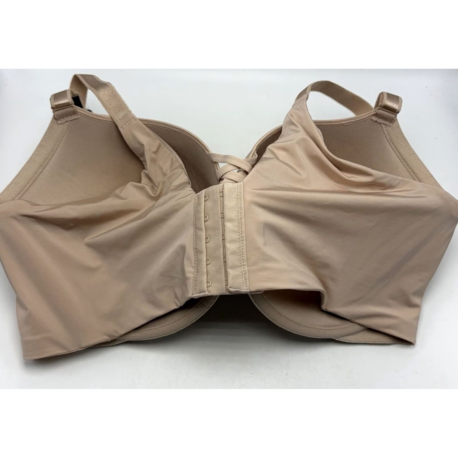Torrid Torrid Curve XO 360 Back Smoothing Plunge Push Up Bra Underwire Beige 44F Women Size ONE SIZE - 2 Thumbnail