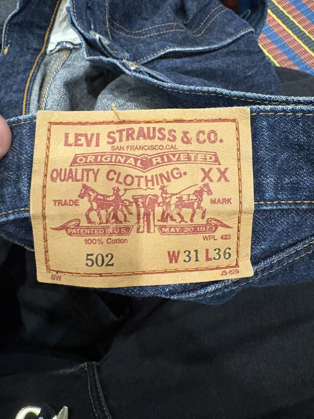 Levi's Levi’s 502 Selvedge Denim Size US 31 - 3 Thumbnail