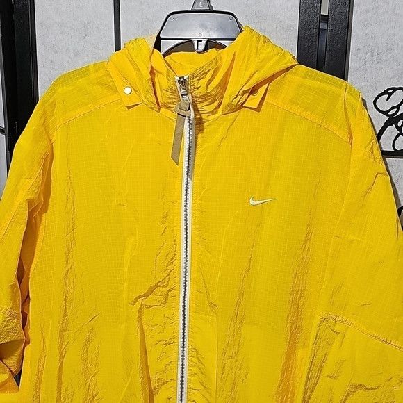 Nike Nike NRG MII Hooded Track Jacket Opti Yellow NWT Size US M / EU 48-50 / 2 - 3 Thumbnail