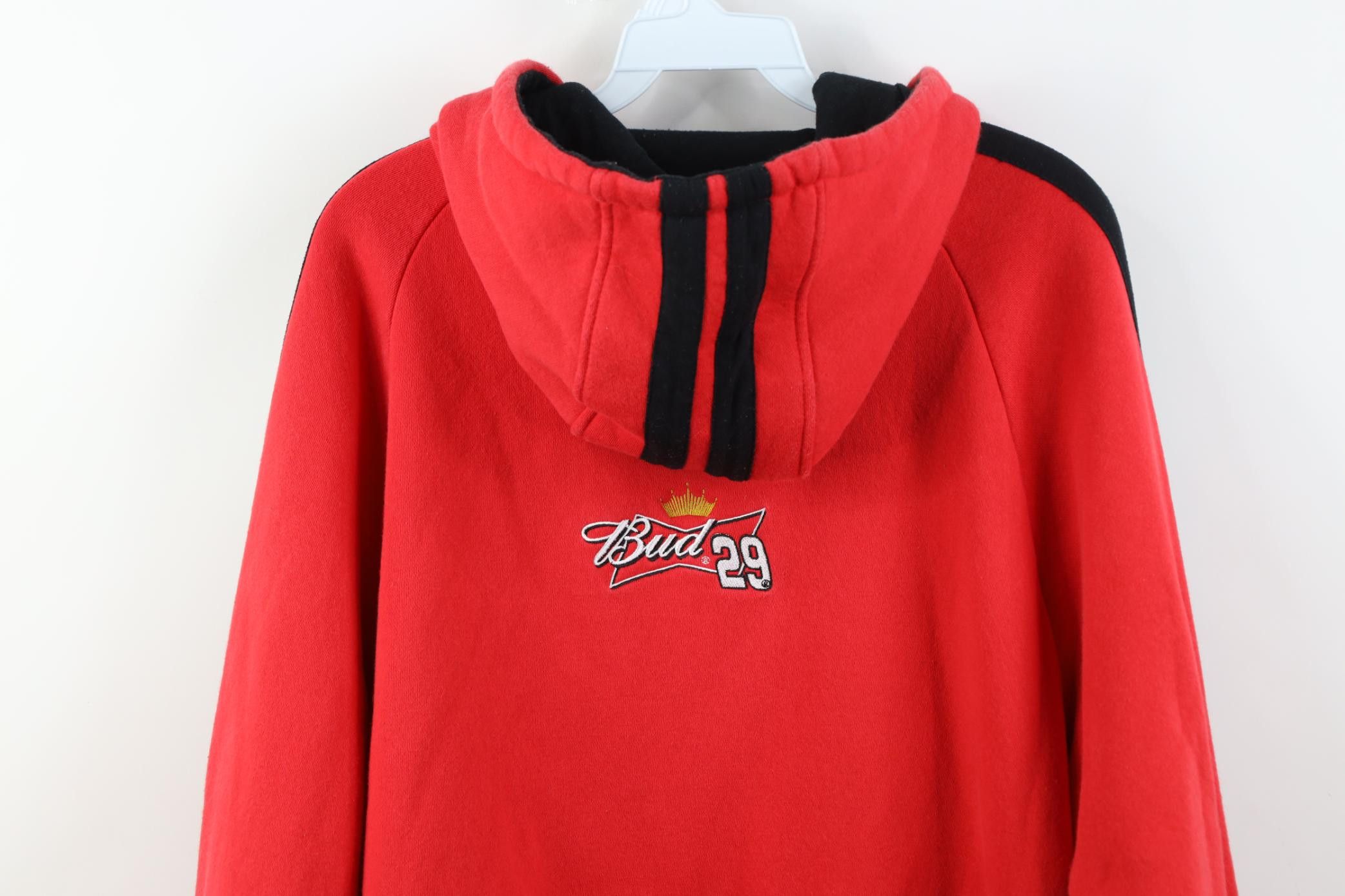 Vintage Vintage Y2K NASCAR Kevin Harvick Racing Hoodie Sweatshirt Size US L / EU 52-54 / 3 - 15 Thumbnail