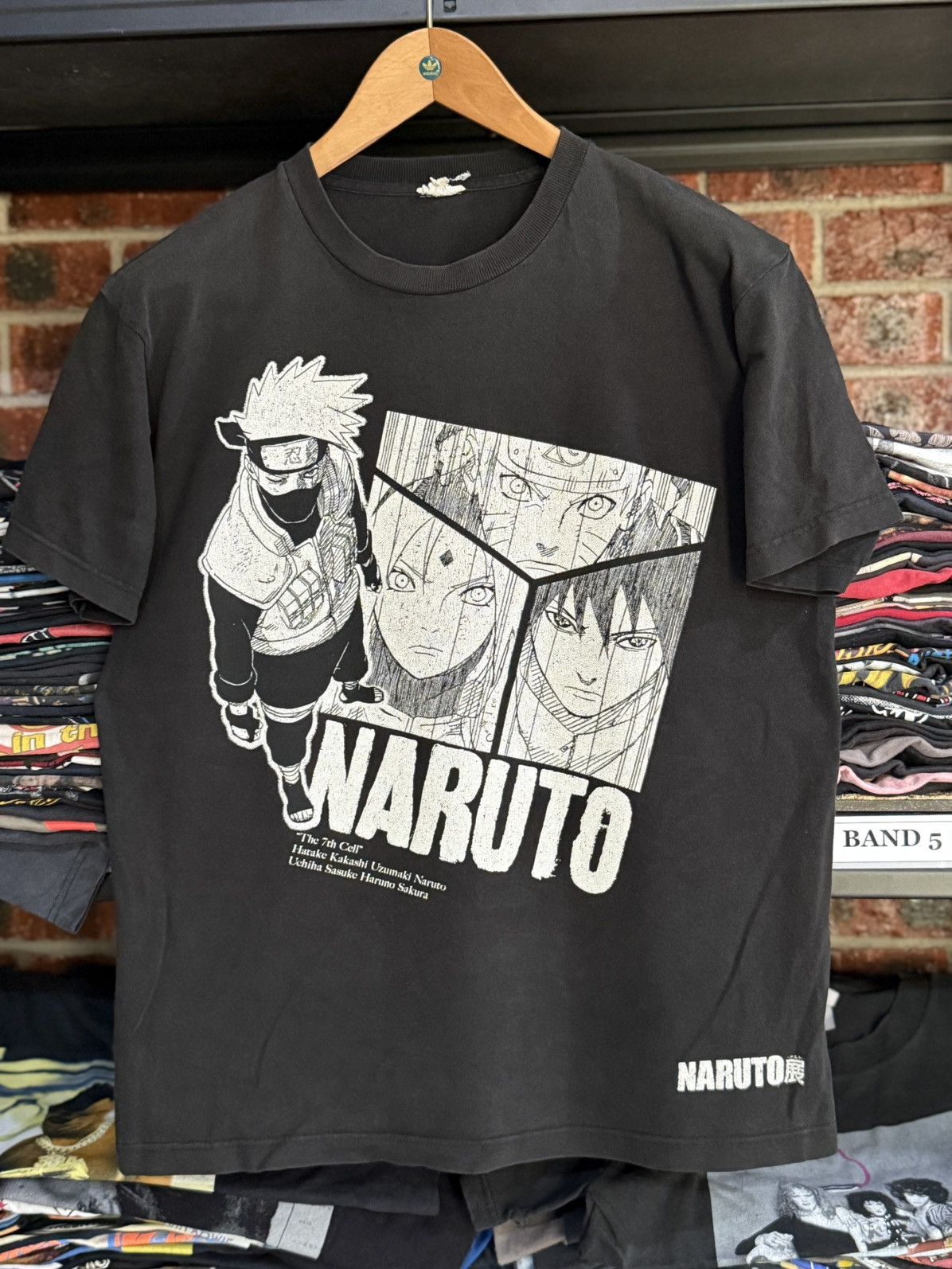 Anime × Vintage Vintage Nuruto Anime Faded Tee Size US L / EU 52-54 / 3 - 1 Thumbnail