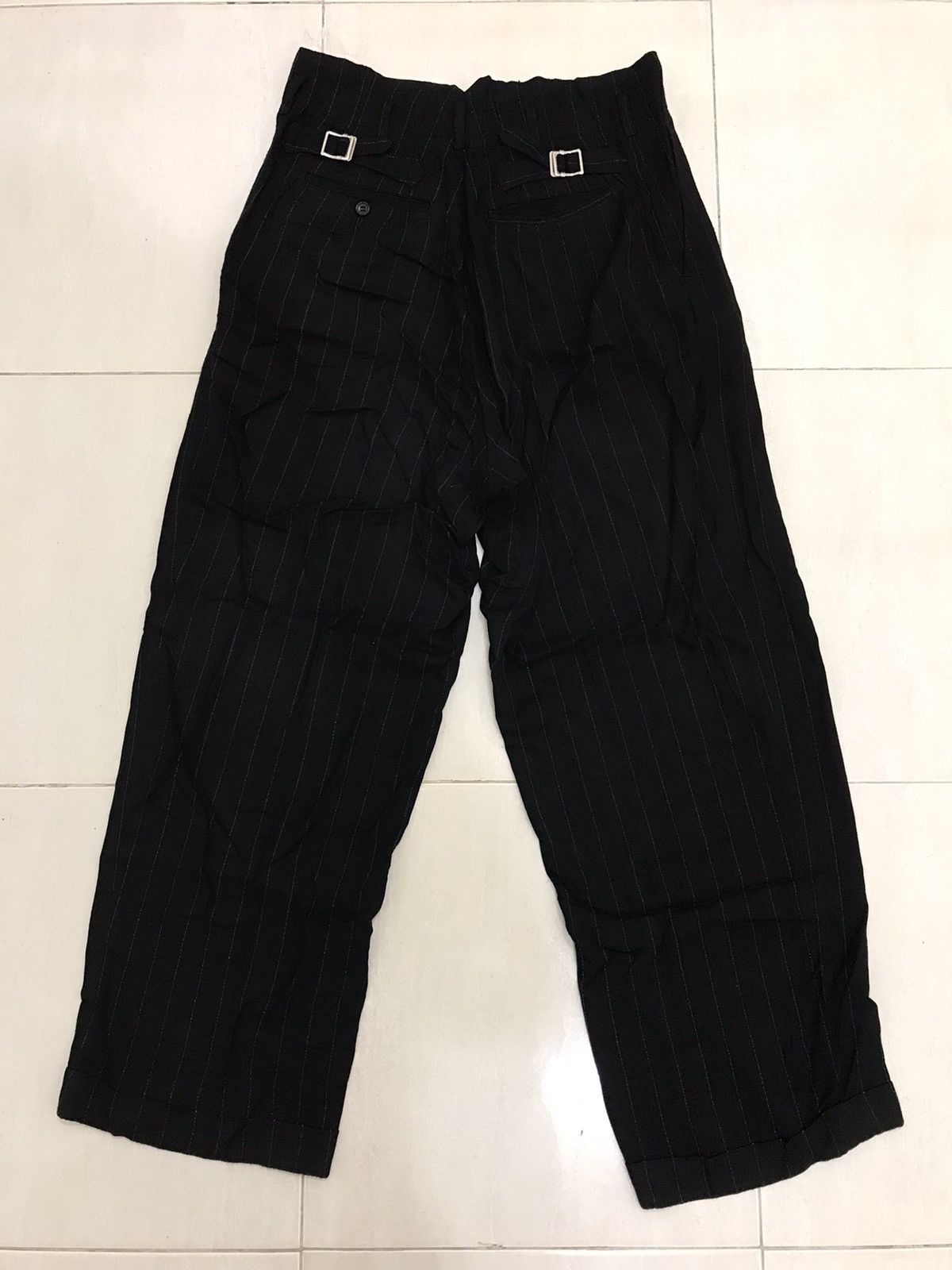 Comme des Garcons Homme Plus 90s Comme Des Garcons Wool Trousers Size US 30 / EU 46 - 2 Thumbnail