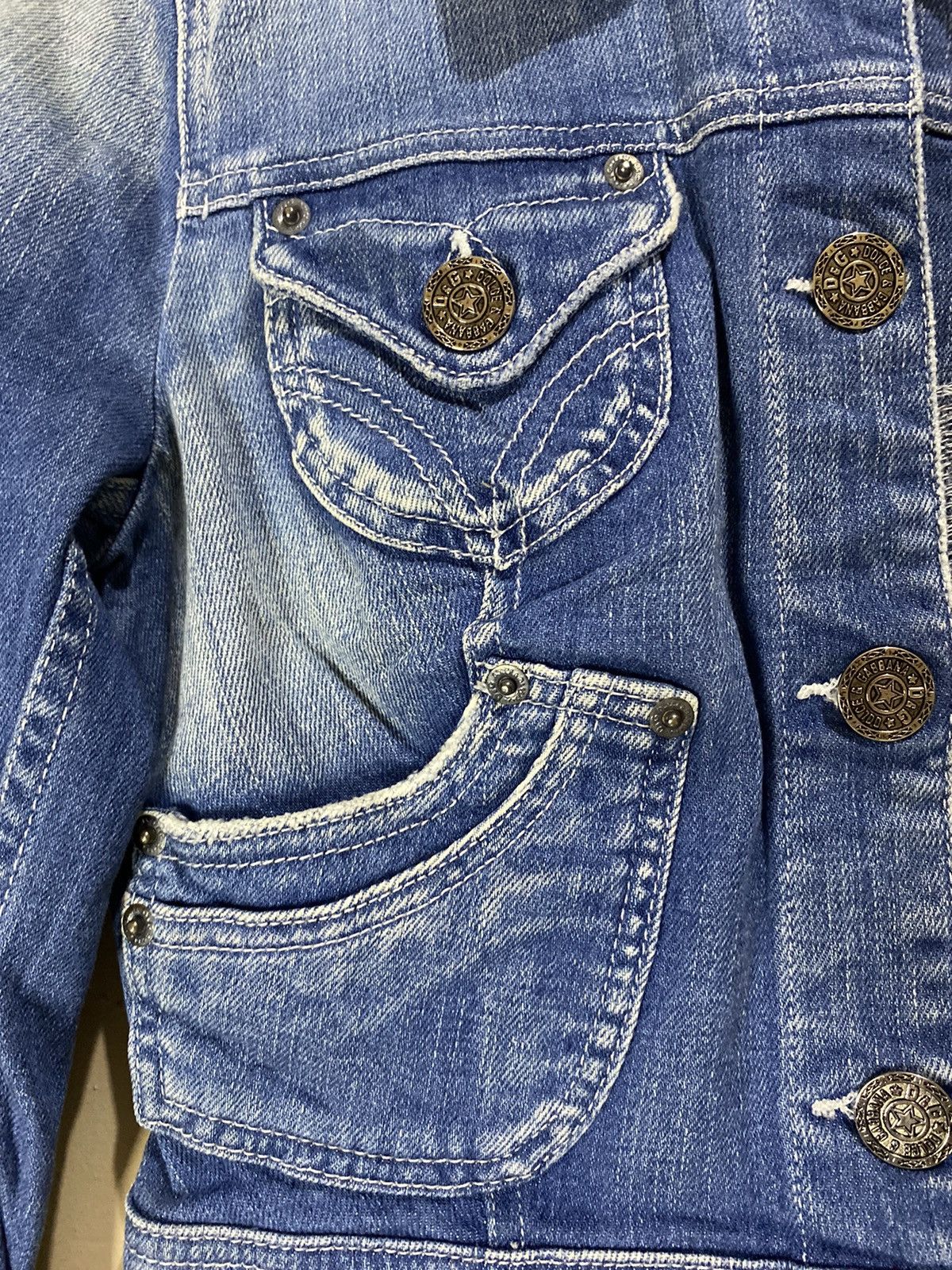 Dolce & Gabbana AD2005 Dolce & Gabbana Denim Jacket Womens Size S / US 4 / IT 40 - 4 Thumbnail