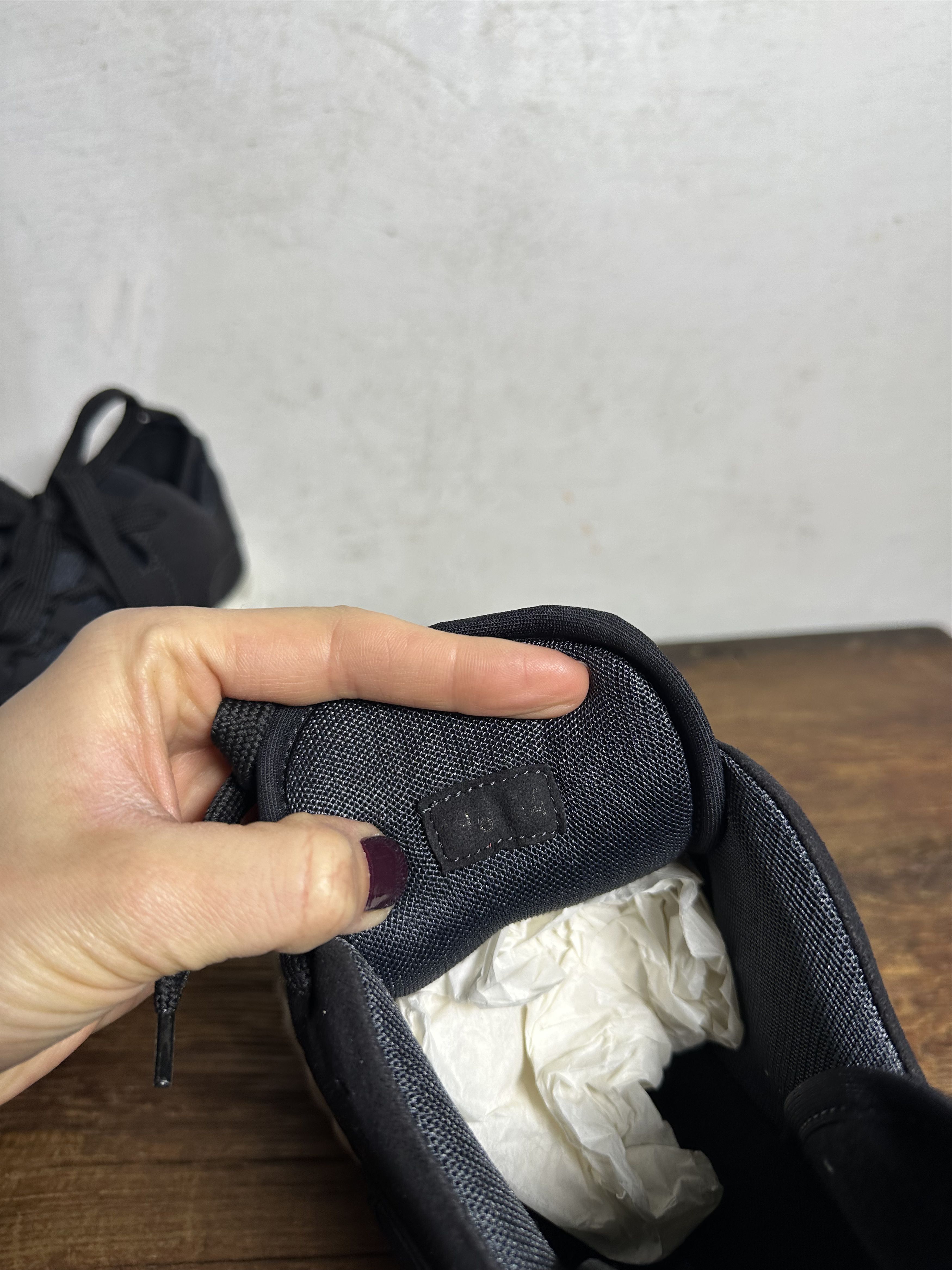 Acne Studios ACNE STUDIOS Black Rockaway Sneakers With Patent Sole Size US 11 / EU 44 - 11 Thumbnail